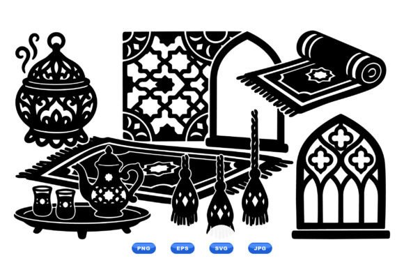 Download Moroccan Style Home Decor SVG - Style Collection