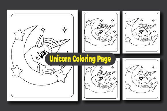 Download Unicorn Coloring Page,kdp Coloring Page - Kdp coloring page Collection