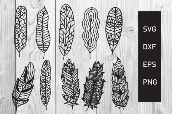 Download Feathers Svg Cut File, Feather Mandala - Feather mandala Collection