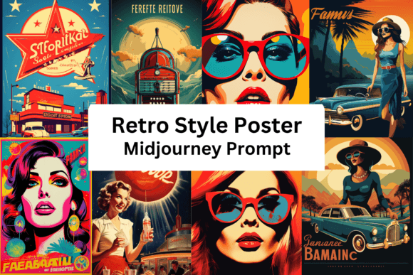 Download Ai Prompt for Retro Style Poster - Style Collection